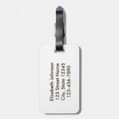 Étiquette À Bagage Hangin avec mon Gnomies (Dos Vertical)