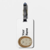 Étiquette À Bagage Happy Hedgehog (Dos Vertical)