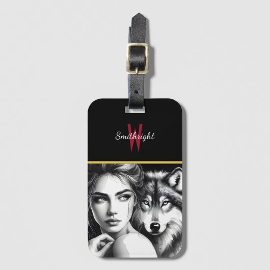 Étiquette À Bagage Harmonie libérée (Devant Vertical)