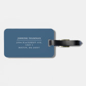 Étiquette À Bagage Harmonie Stripes colorées Bagages (Dos horizontal)