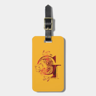 Étiquette À Bagage Harry Potter   Aguamenti Graphique GRYFFINDOR™