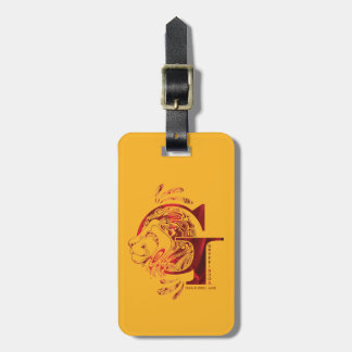 Étiquette À Bagage Harry Potter | Aguamenti Graphique GRYFFINDOR™