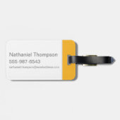 Étiquette À Bagage Harry Potter | Aguamenti Graphique GRYFFINDOR™ (Dos horizontal)