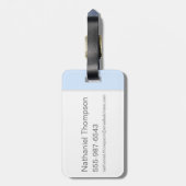 Étiquette À Bagage Harry Potter| Aguamenti RAVENCLAW™ Graphisme (Dos Vertical)