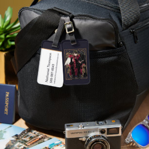 Étiquette À Bagage HARRY POTTER™   Anime HARRY POTTER™ assis