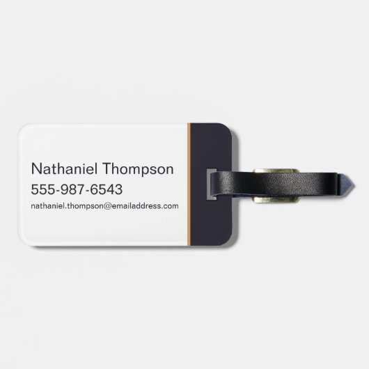 Étiquette À Bagage HARRY POTTER™ | Anime HARRY POTTER™ assis (Dos horizontal)