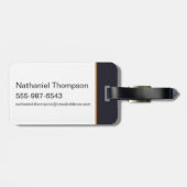 Étiquette À Bagage HARRY POTTER™ | Anime Hermione Granger assis (Dos horizontal)