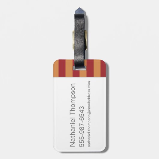 Étiquette À Bagage Harry Potter Cartoon Caractère Art (Dos Vertical)