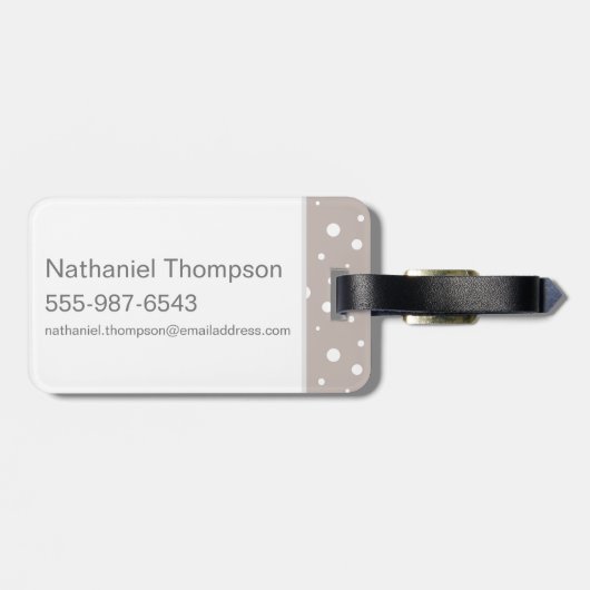 ÉTIQUETTE À BAGAGE HARRY POTTER™ | CARTOON HOGWARTS™ MAISONS (Dos horizontal)