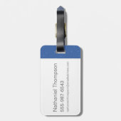 Étiquette À Bagage Harry Potter | Charming HOGWARTS™ Castle (Dos Vertical)