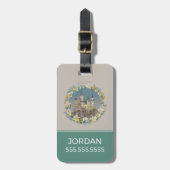 Étiquette À Bagage HARRY POTTER™ | CHÂTEAU DE Poudlard™ (Devant Vertical)