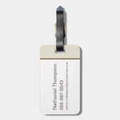 Étiquette À Bagage HARRY POTTER™ Chibi Image Frame Motif (Dos Vertical)