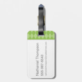 Étiquette À Bagage Harry Potter| Cimetière SLYTHERIN™ (Dos Vertical)