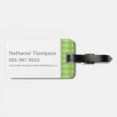 Étiquette À Bagage Harry Potter| Cimetière SLYTHERIN™ (Dos horizontal)