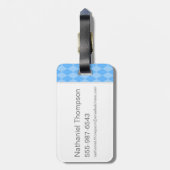 Étiquette À Bagage Harry Potter | Crête RAVENCLAW™ de charme (Dos Vertical)