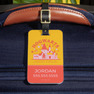 Étiquette À Bagage HARRY POTTER™ | Cute HOGWARTS™ School