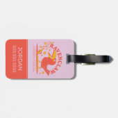 Étiquette À Bagage HARRY POTTER™ | Cute RAVENCLAW™ Hogwarts School (Dos horizontal)