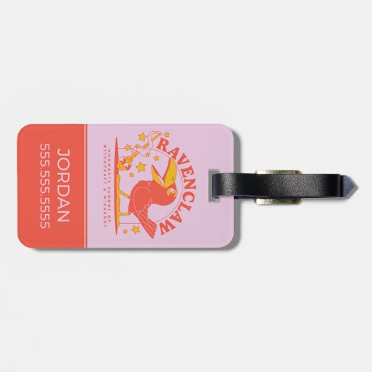 Étiquette À Bagage HARRY POTTER™ | Cute RAVENCLAW™ Hogwarts School (Dos horizontal)