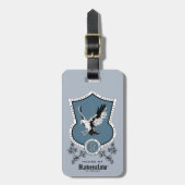 Étiquette À Bagage HARRY POTTER™ | Délicat croquis RAVENCLAW™ Crest (Devant Vertical)