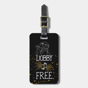 Étiquette À Bagage Harry Potter   Dobby est libre