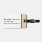 Étiquette À Bagage HARRY POTTER™ Dueling Club Graphisme (Dos horizontal)