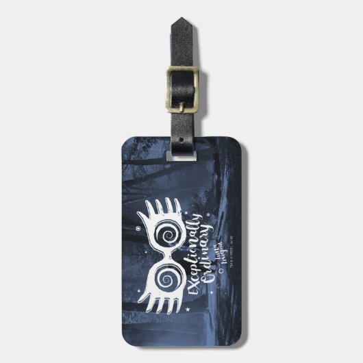 Étiquette À Bagage Harry Potter | Exceptionnellement ordinaire (Devant Vertical)