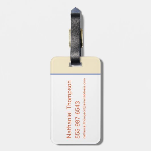 Étiquette À Bagage HARRY POTTER™ | Express Summer Magic HOGWARTS™ (Dos Vertical)