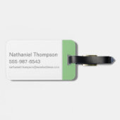 Étiquette À Bagage Harry Potter | Graphique du journal de Tom Riddle (Dos horizontal)