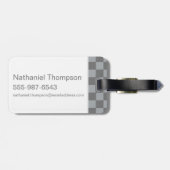 Étiquette À Bagage Harry Potter | Gryffindor Blason QUIDDITCH™ (Dos horizontal)