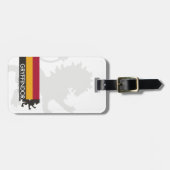 Étiquette À Bagage Harry Potter | Gryffindor House Pride Graphic (Devant horizontal)