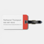 Étiquette À Bagage Harry Potter | GRYFFINDOR™ House Traits Sigil (Dos horizontal)