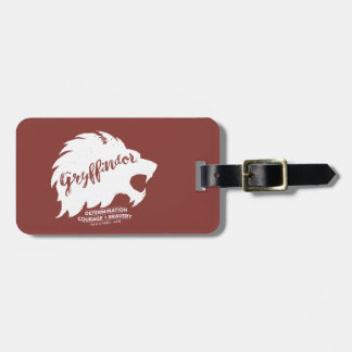 Étiquette À Bagage Harry Potter | GRYFFINDOR™ Silhouette Typography