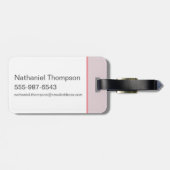 Étiquette À Bagage HARRY POTTER™, Hermione et Ron motif volant (Dos horizontal)