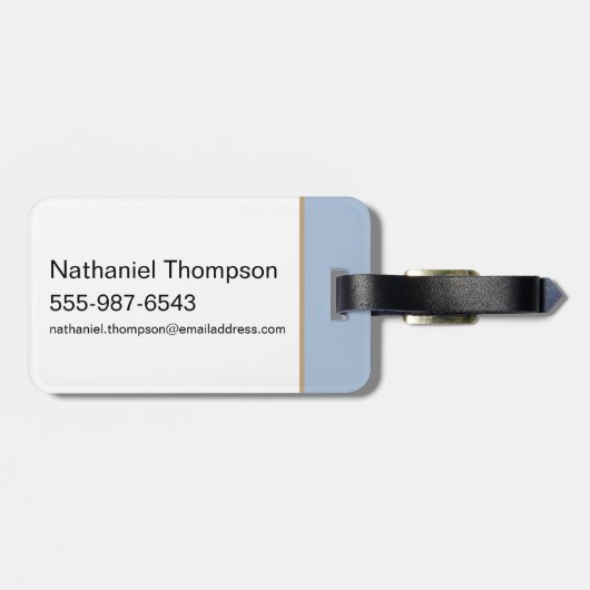 Étiquette À Bagage HARRY POTTER™, Hermione & Ron Fly Over HOGWARTS™ (Dos horizontal)