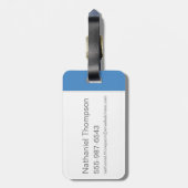 Étiquette À Bagage Harry Potter | HOGWARTS™ Alumni RAVENCLAW™ (Dos Vertical)