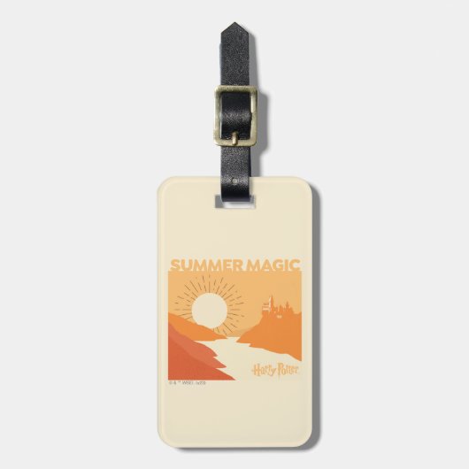 Étiquette À Bagage HARRY POTTER™ | HOGWARTS™ Summer Magic (Devant Vertical)