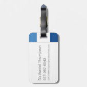 Étiquette À Bagage Harry Potter | Logo Ravenclaw House Pride (Dos Vertical)