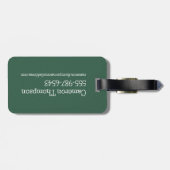 Étiquette À Bagage HARRY POTTER™ | Moments magiques (Dos horizontal)