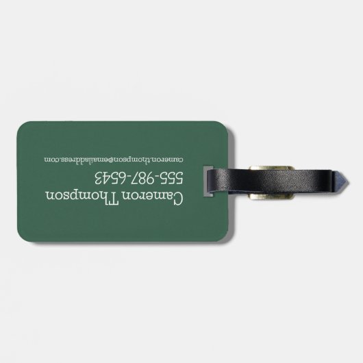 Étiquette À Bagage HARRY POTTER™ | Moments magiques (Dos horizontal)