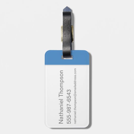 Étiquette À Bagage Harry Potter | Ravenclaw (Dos Vertical)