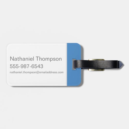 Étiquette À Bagage Harry Potter | Ravenclaw (Dos horizontal)