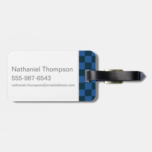 Étiquette À Bagage Harry Potter | Ravenclaw Eagle Graphic (Dos horizontal)