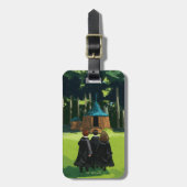 Étiquette À Bagage HARRY POTTER™, Ron, & Hermione à Hagrid's Hut (Devant Vertical)