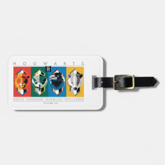 Étiquette À Bagage Harry Potter | Sigles de maison HOGWARTS™