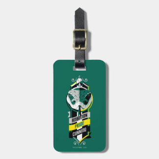 Étiquette À Bagage Harry Potter | SLYTHERIN™ House Traits Sigil