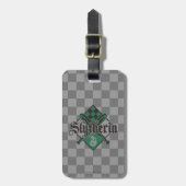 Étiquette À Bagage Harry Potter | Slytherin QUIDDITCH™ Crest (Devant Vertical)