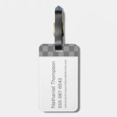 Étiquette À Bagage Harry Potter | Slytherin QUIDDITCH™ Crest (Dos Vertical)