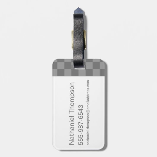 Étiquette À Bagage Harry Potter | Slytherin QUIDDITCH™ Crest (Dos Vertical)