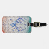 Étiquette À Bagage Harry Potter Sort | EXPECTO PATRONUM™Cerf Esquisse (Devant horizontal)