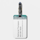 Étiquette À Bagage Harry Potter Sort | EXPECTO PATRONUM™Cerf Esquisse (Dos Vertical)